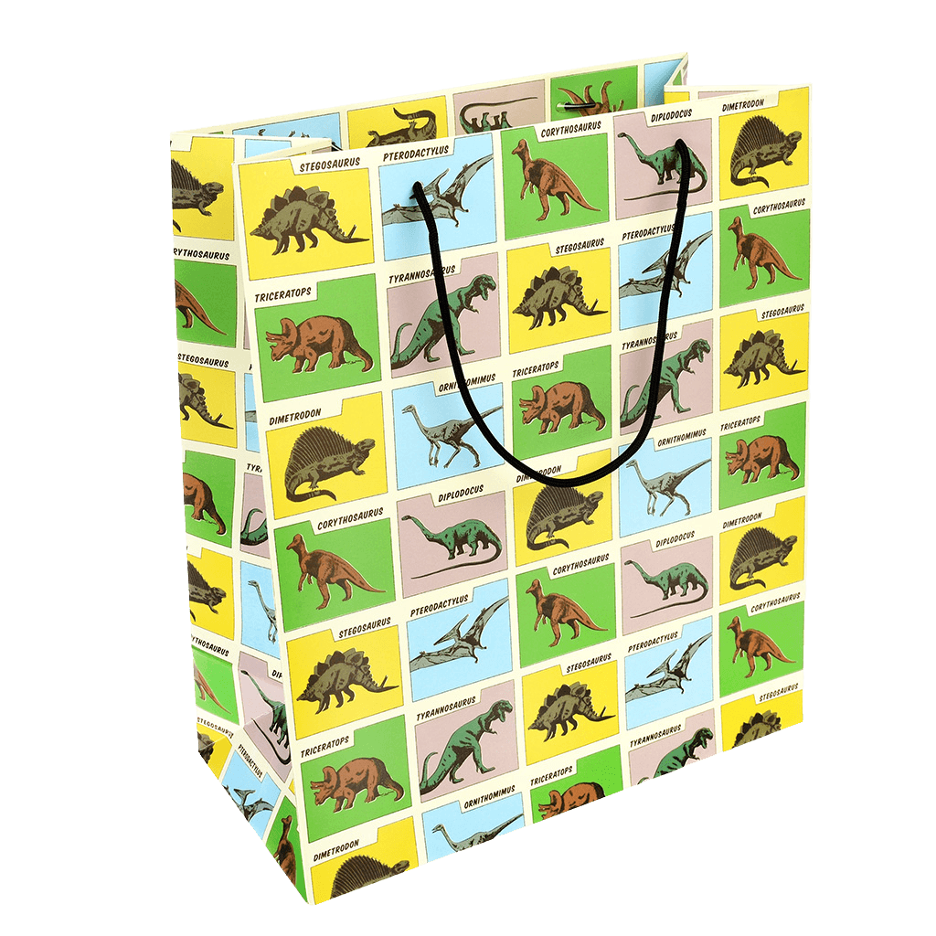 Large Prehistoric Gift Bag ﻿Rex London