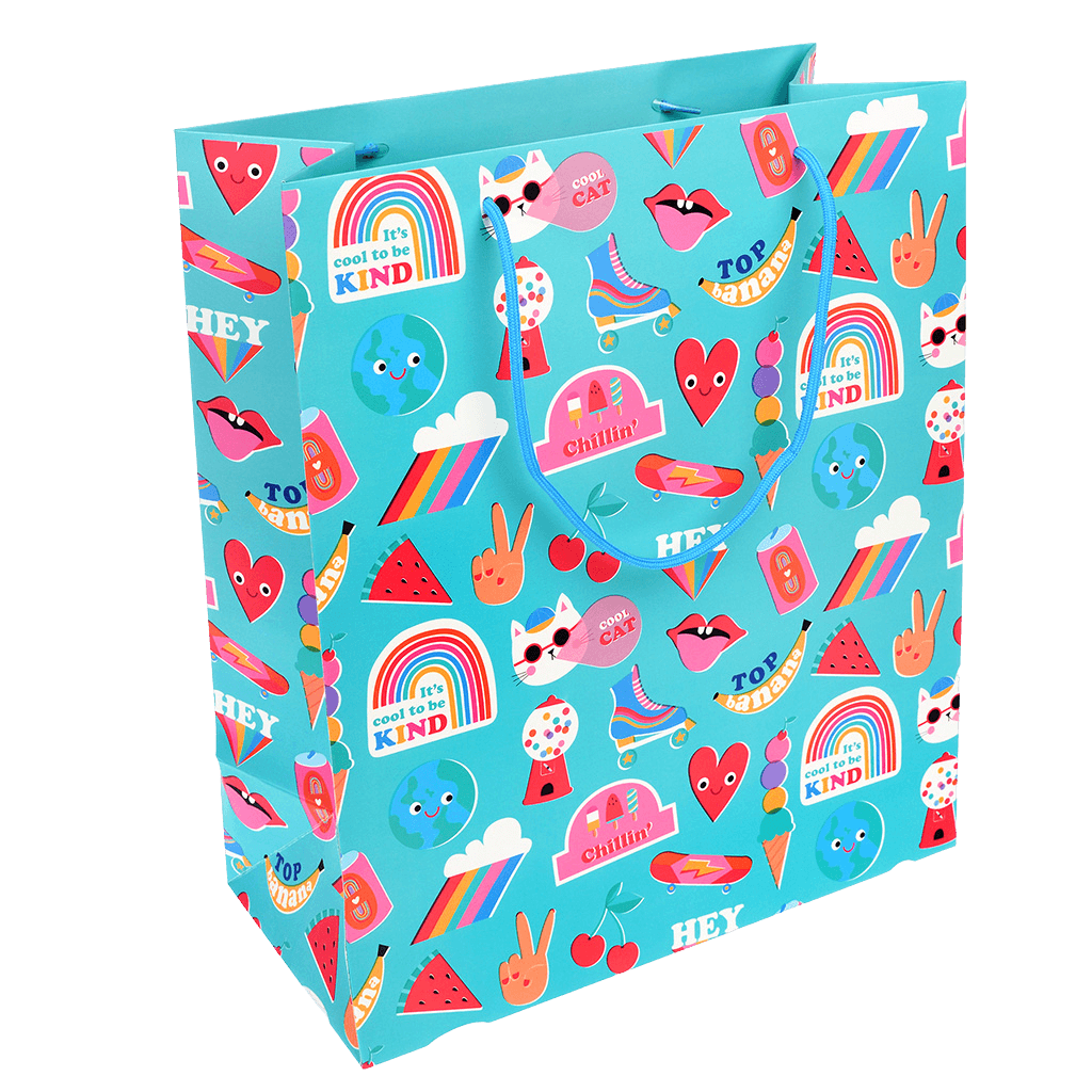 Large Top Banana Gift Bag ﻿Rex London