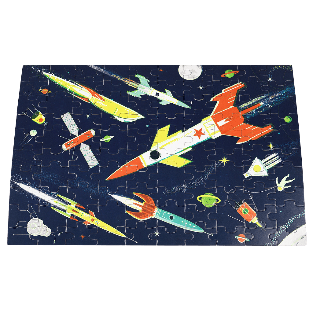 ﻿Space Age Glow In The Dark Puzzle (100 Piece) ﻿Rex London