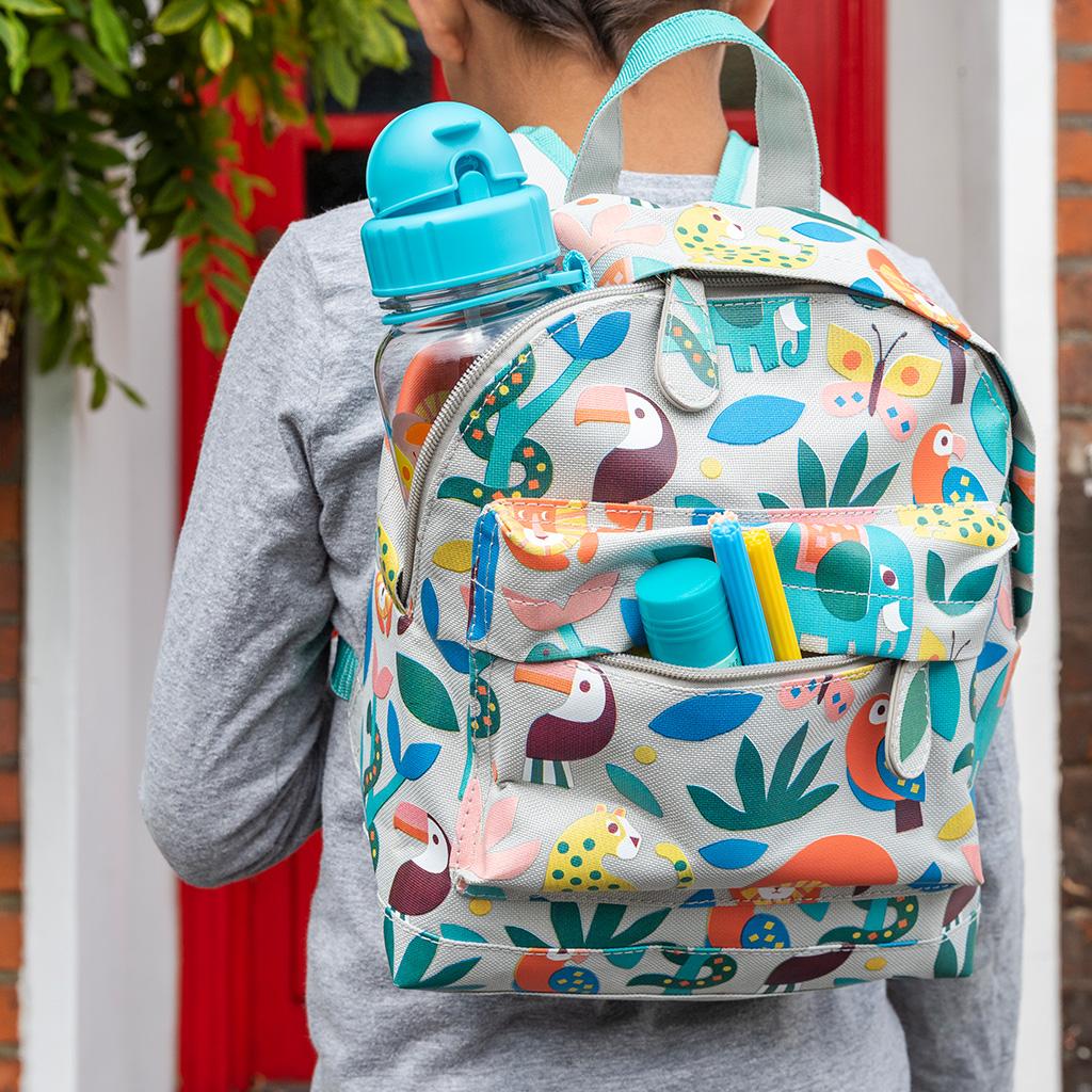 teal mini backpack