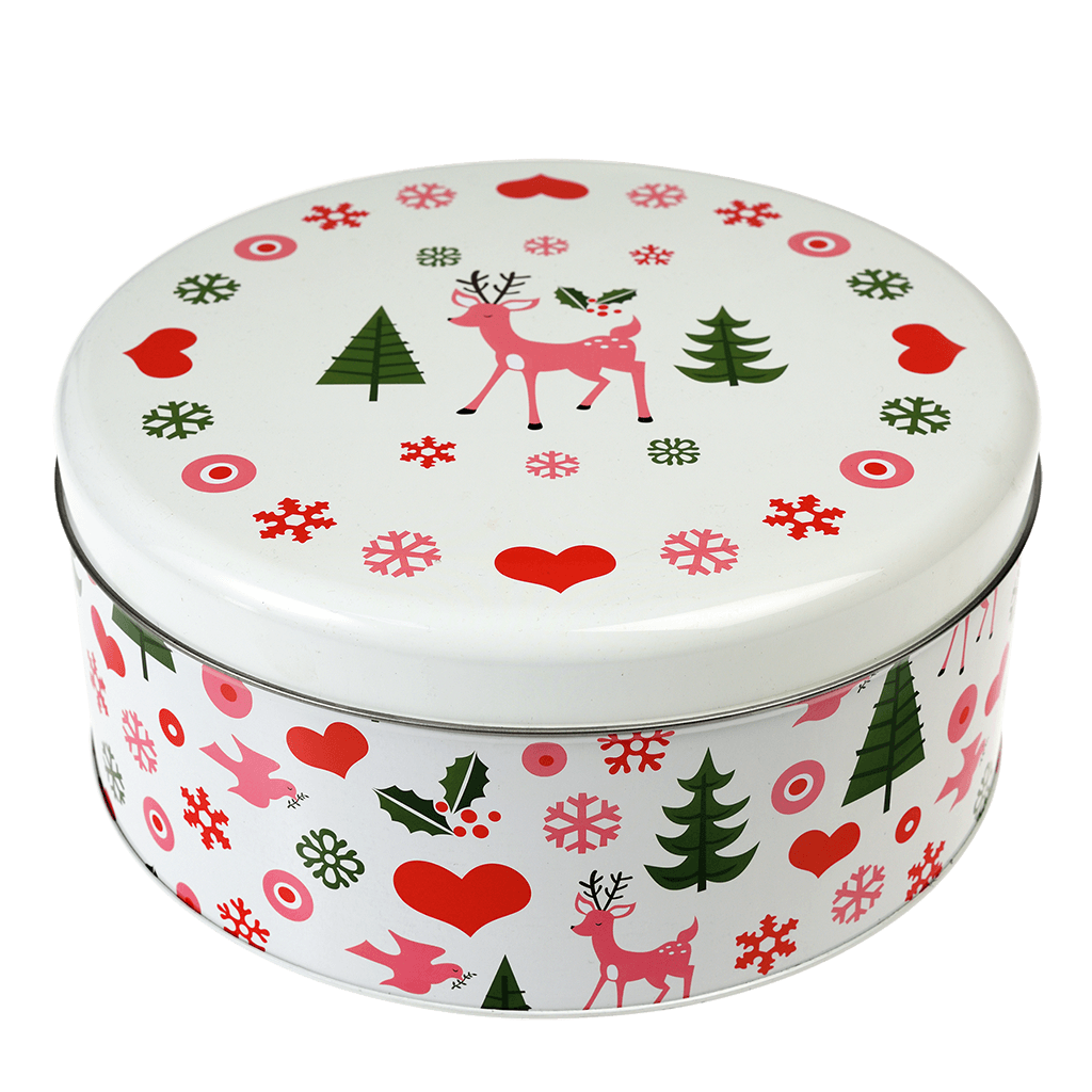 50s Christmas Cake Tin ﻿Rex London