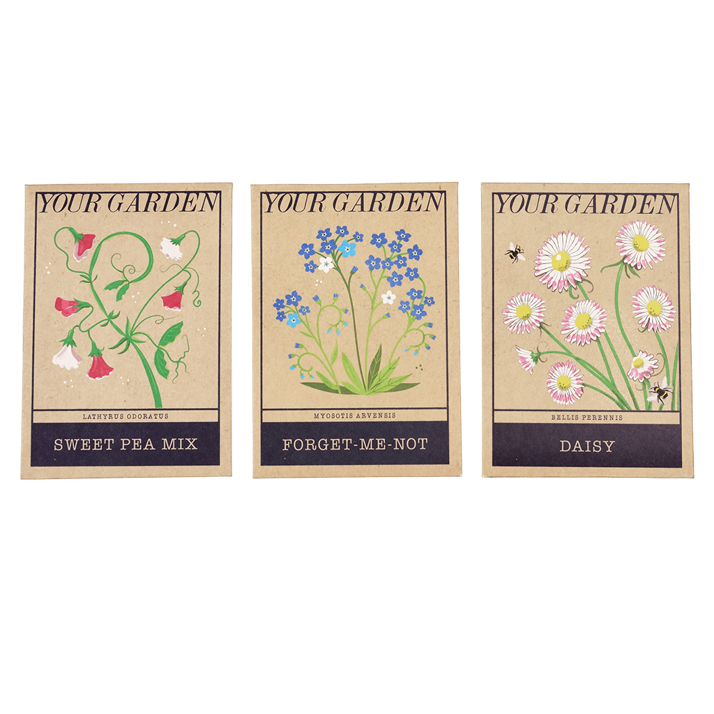 Assorted Your Garden Flower Seeds ﻿Rex London