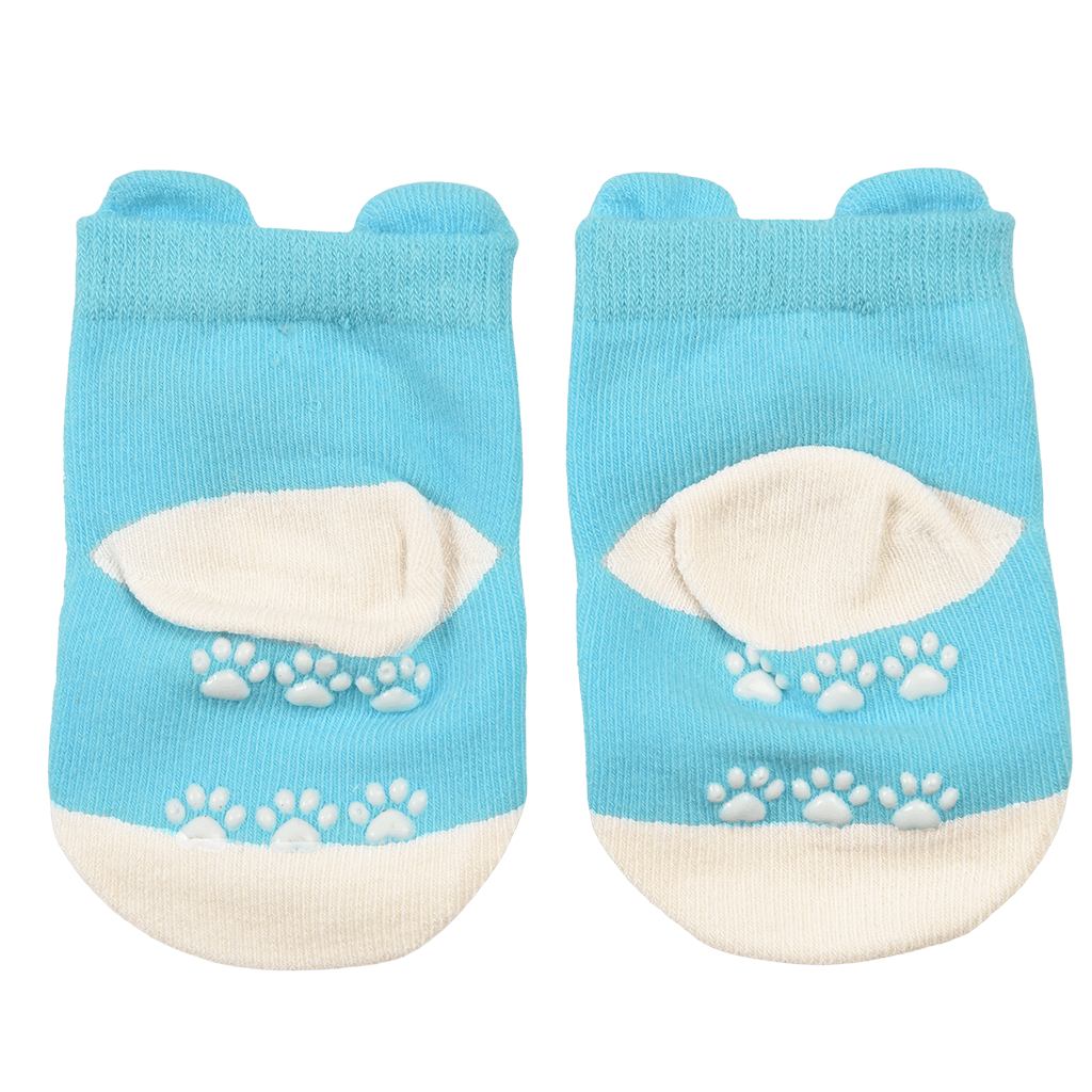 Blue Bear Baby Socks (one Pair) ﻿Rex London