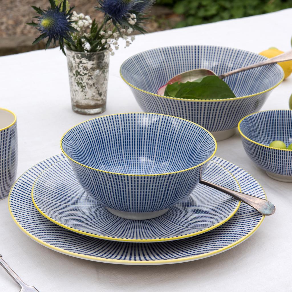 Japanese Dinner Plate Graphic Dash ﻿Rex London