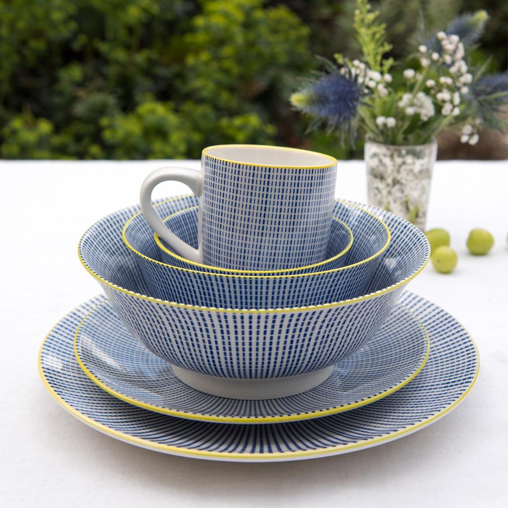 Japanese Dinner Plate Graphic Dash ﻿Rex London