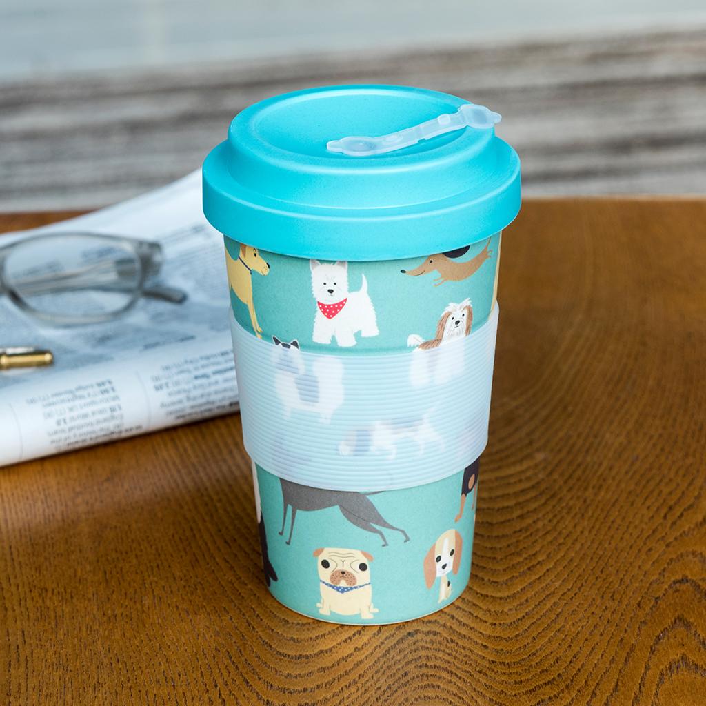 Best In Show Bamboo Travel Mug And Lid ﻿Rex London