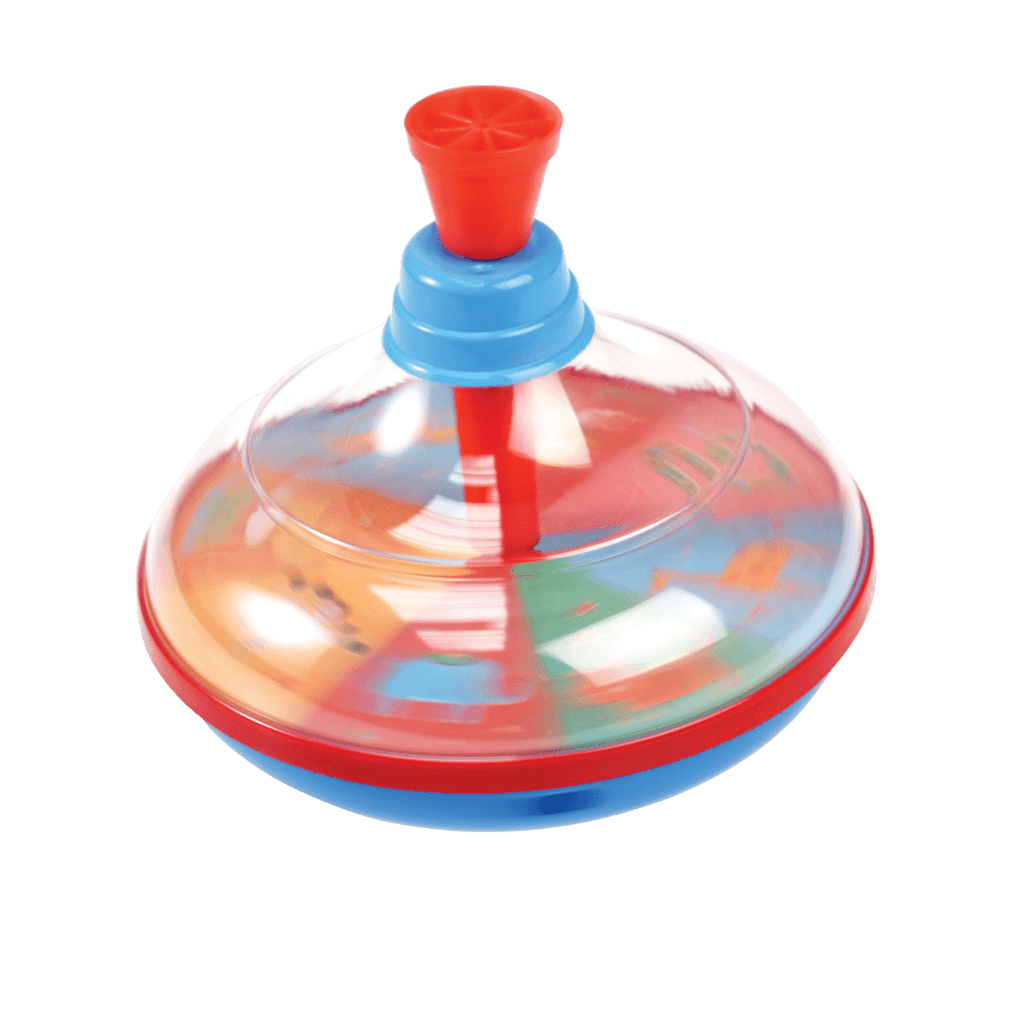 Big Top Circus Spinning Top ﻿Rex London
