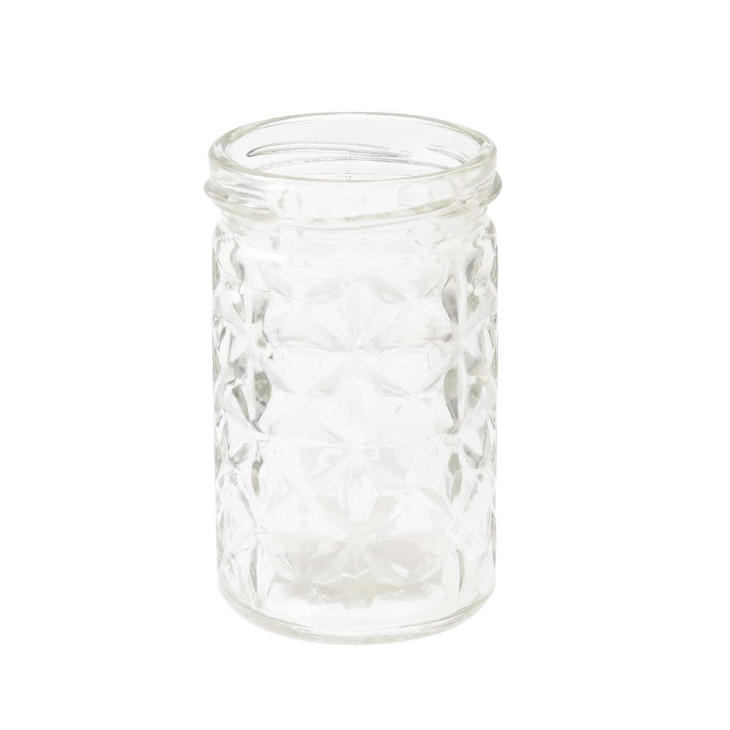 Clear Glass Tealight Holder ﻿Rex London