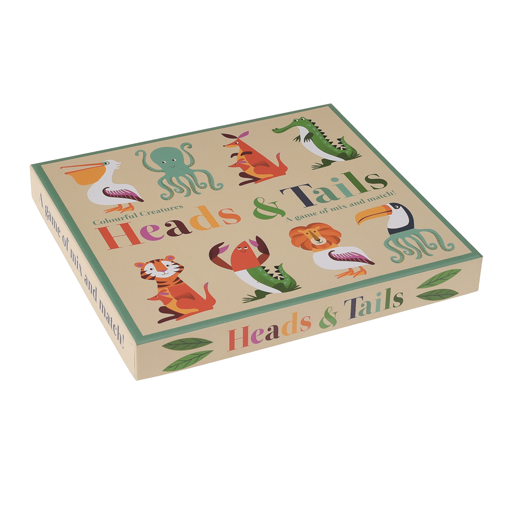 Colourful Creatures Heads And Tails Game ﻿Rex London