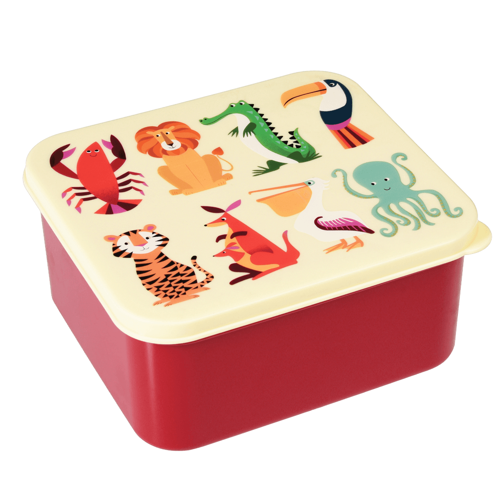 ﻿Colourful Creatures Lunch Box ﻿Rex London
