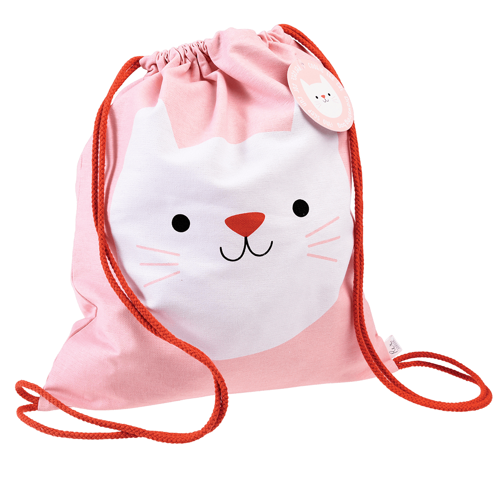 ﻿Cookie The Cat Drawstring Bag ﻿Rex London