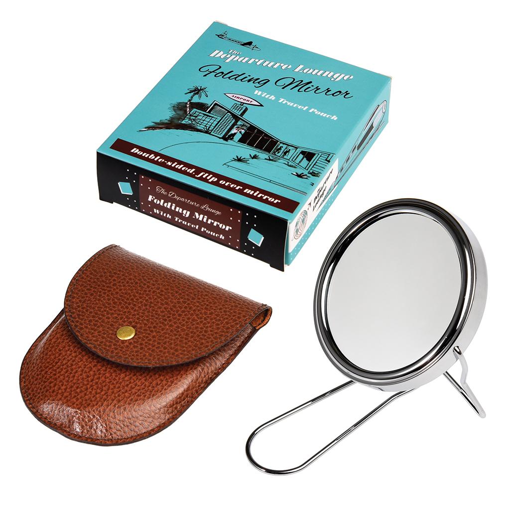 ﻿Departure Lounge Travel Shaving Mirror ﻿Rex London
