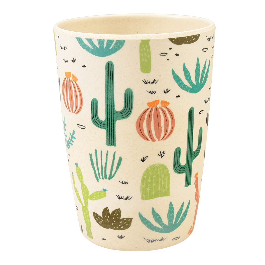 Desert In Bloom Bamboo Beaker ﻿Rex London