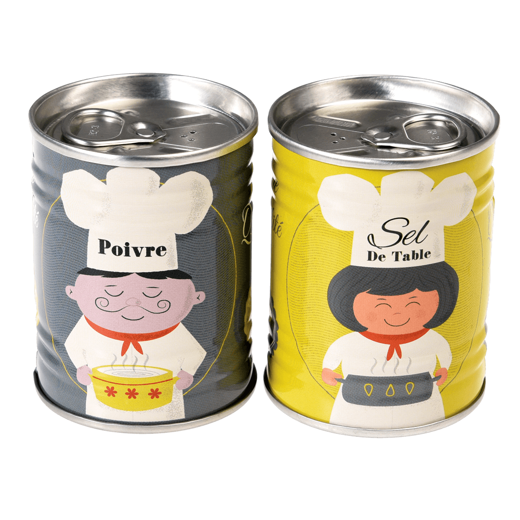 French Chef's Salt And Pepper Set ﻿Rex London