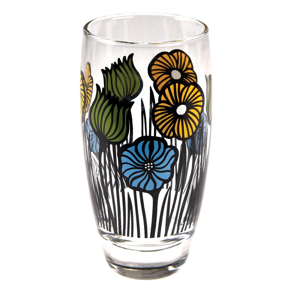 Garden Flower Drinking Glass ﻿Rex London