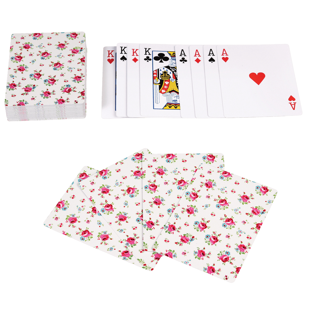 ﻿La Petite Rose Playing Cards In A Tin | ﻿Rex London