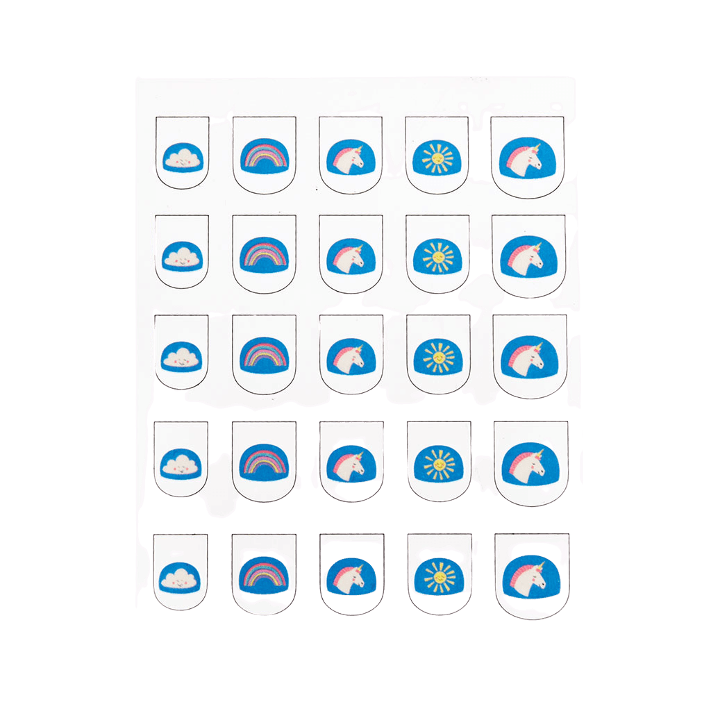 Magical Unicorn Nail Stickers (pack Of 25) ﻿Rex London