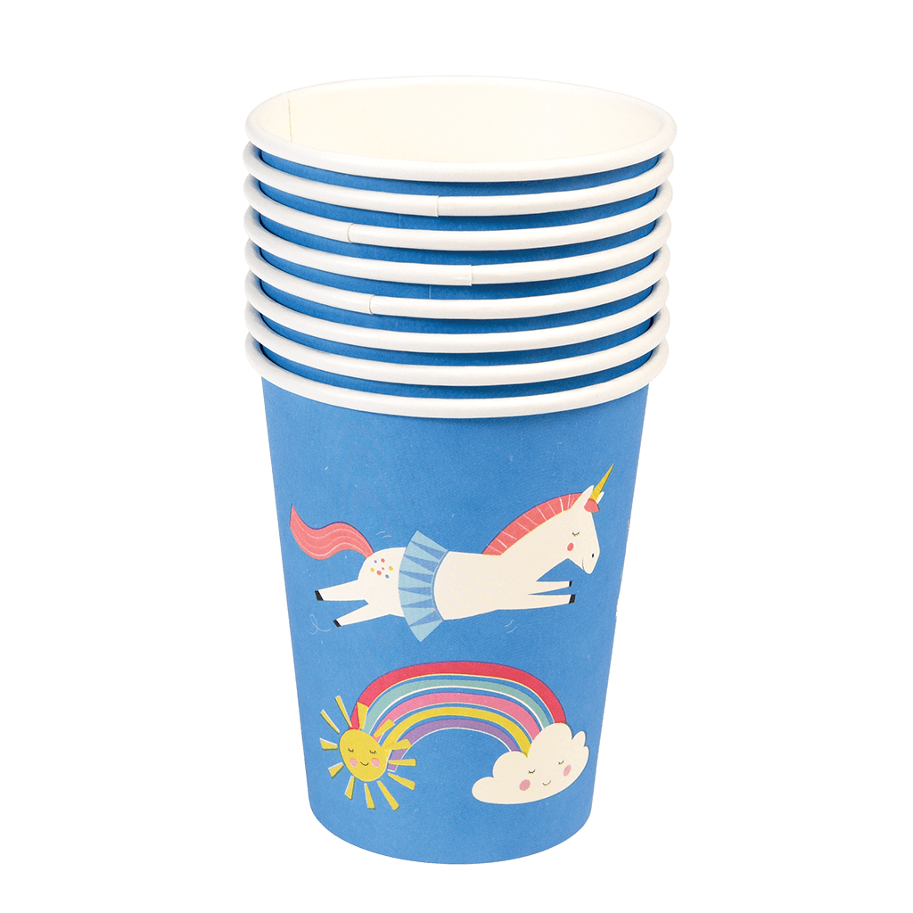 Magical Unicorn Paper Cups (set Of 8) | ﻿Rex London