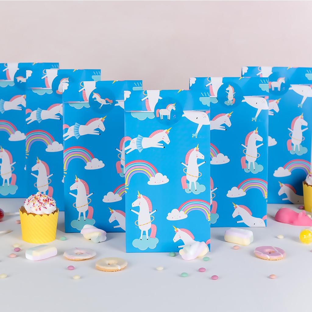 ﻿Magical Unicorn Party Bags (set Of 6) ﻿Rex London