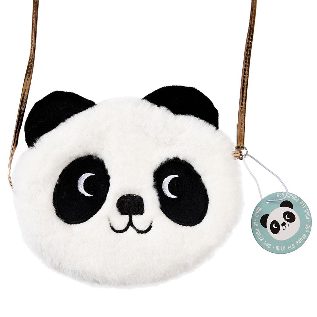 fluffy panda backpack