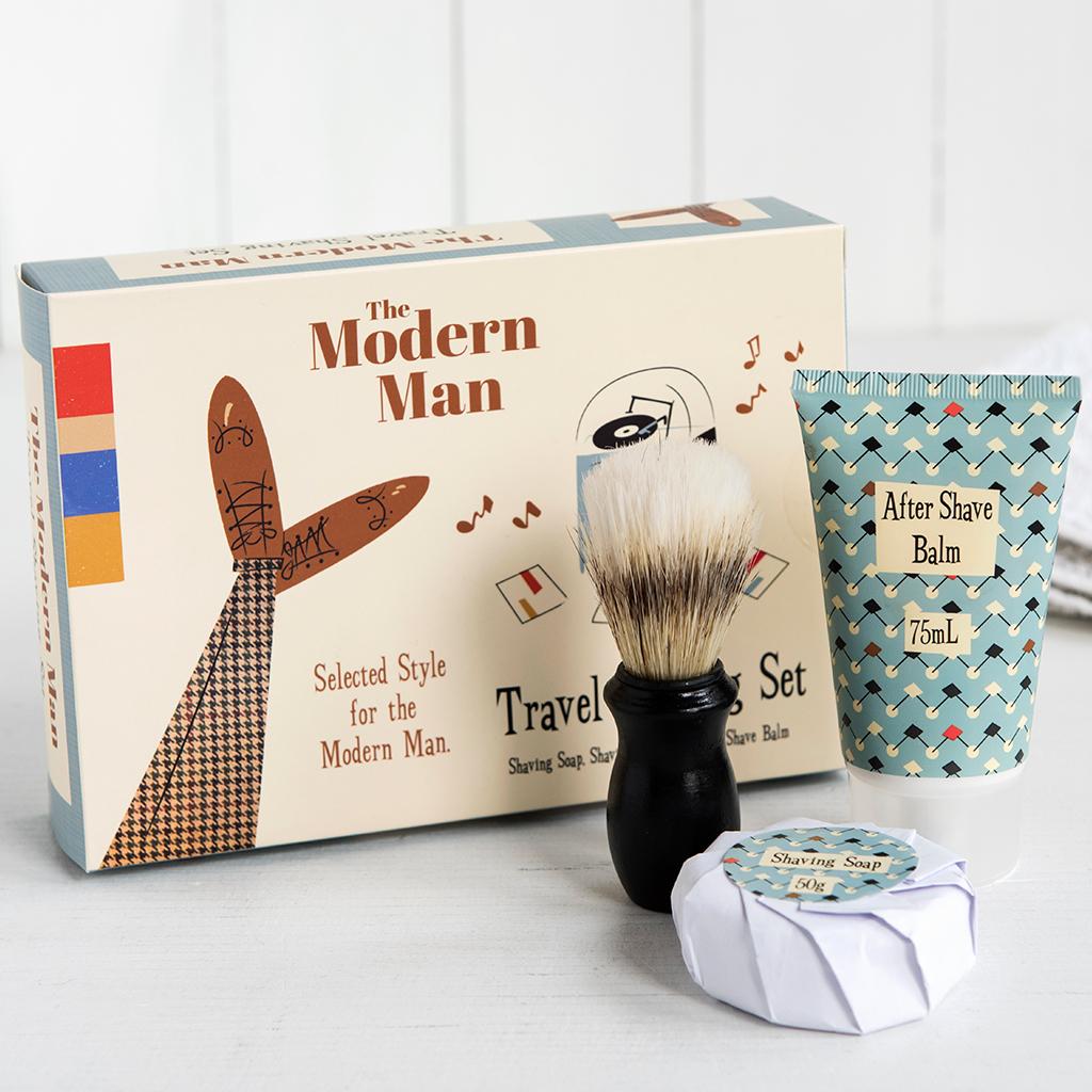 Modern Man Travel Shaving Kit ﻿Rex London