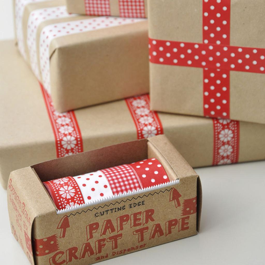 Pack Of 4 Scandi Chic Paper Washi Tapes ﻿Rex London