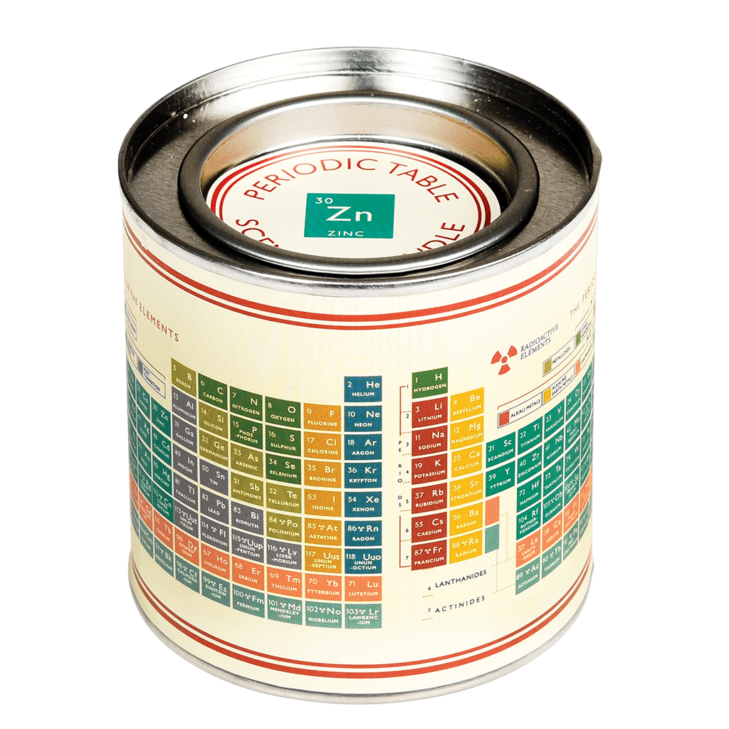 ﻿Periodic Table Scented Candle ﻿Rex London