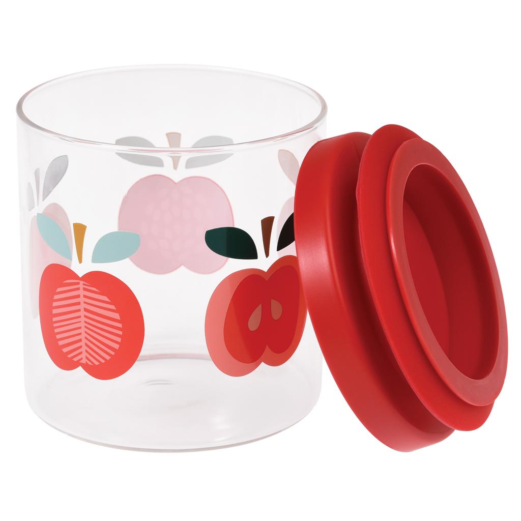 Vintage Apple Glass Storage Jar ﻿Rex London