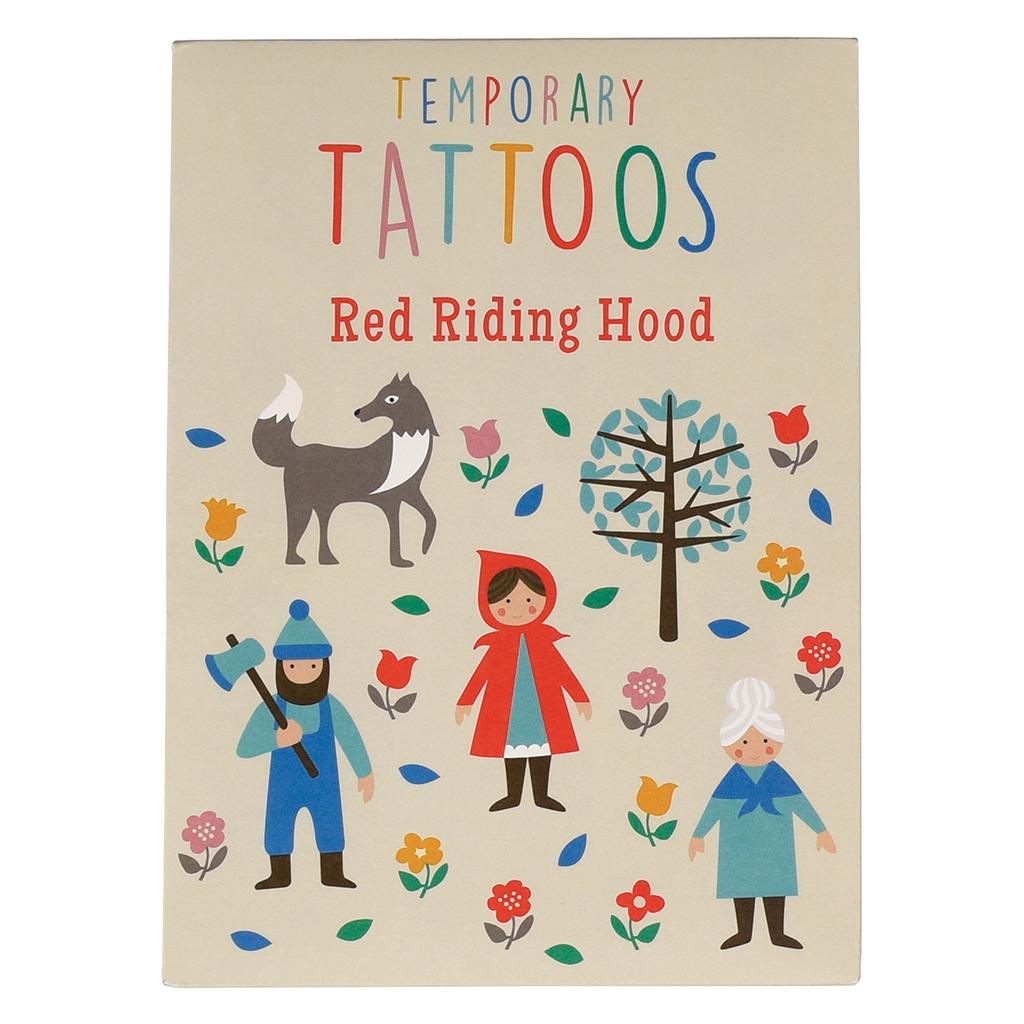 ﻿Red Riding Hood Temporary Tattoos ﻿Rex London