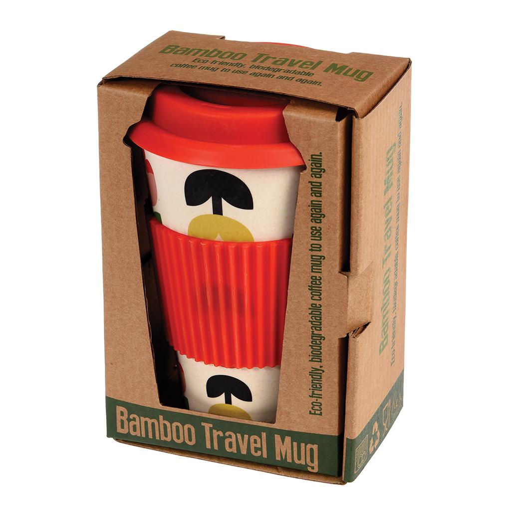 ﻿Tulip Bloom Bamboo Travel Mug ﻿Rex London