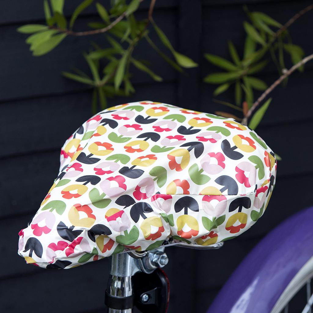 Tulip Bloom Bicycle Seat Cover ﻿Rex London