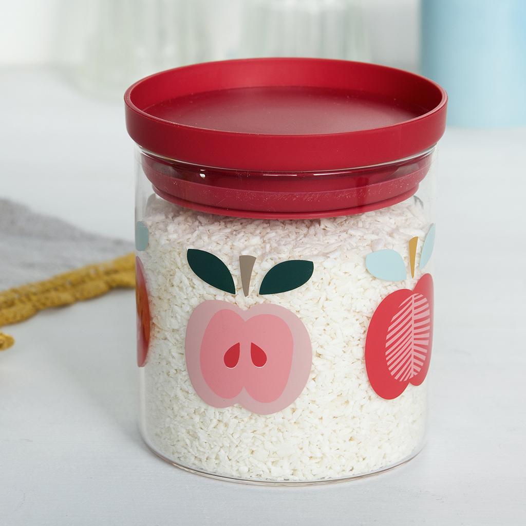 Vintage Apple Glass Storage Jar ﻿Rex London