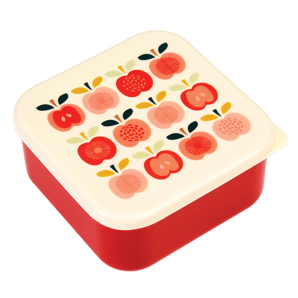 Vintage Apple Snack Boxes (set Of 3) ﻿Rex London