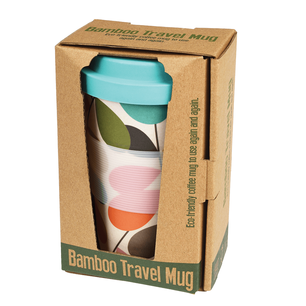 Vintage Ivy Bamboo Travel Mug With Lid ﻿Rex London