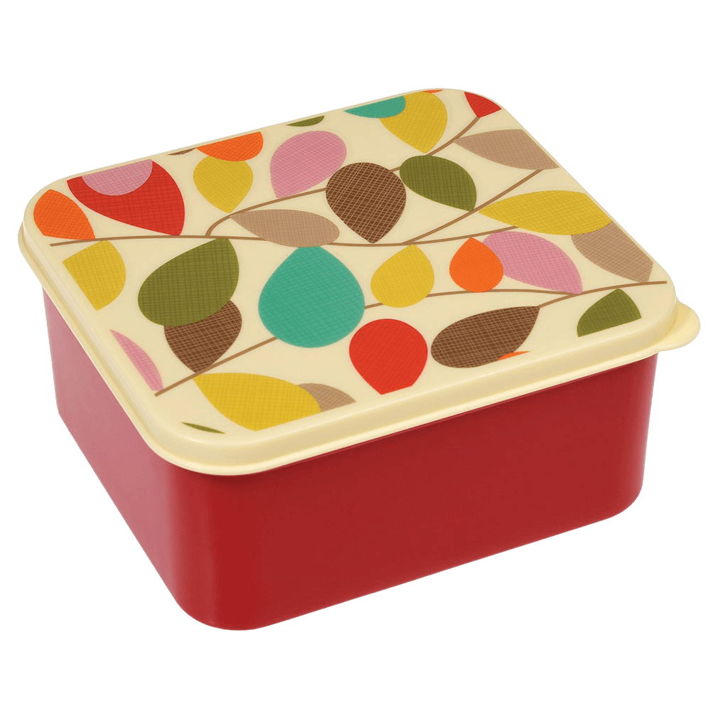 Vintage Ivy Lunch Box Red Rex London
