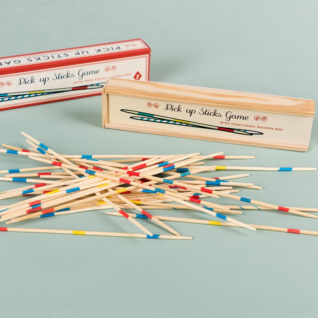 ﻿Wooden Pick Up Sticks Game ﻿Rex London