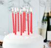 Red Party Candles (pack Of 10)