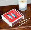 long matches in the red boxed with mackerel fishes design