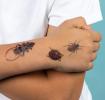 Beetles Temporary Tattoos (2 Sheets)