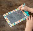 Child drawing on Wild Wonders Magic Slate