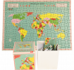 World map 300 pieces jigsaw puzzle