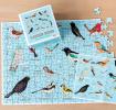 Garden Birds 300 piece puzzle being completed