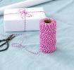 Pink And White Baker's Twine