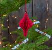 Red Classic Honeycomb Christmas Decoration