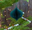 Green Round Honeycomb Christmas Decoration