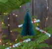 Green Tree Honeycomb Christmas Decoration