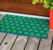 Green On Blue Spotlight Doormat