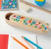 Fairies In The Garden Wooden Pencil Case