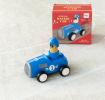 Push Down Action Racing Car Blue