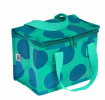 Blue On Turquoise Spotlight Lunch Bag